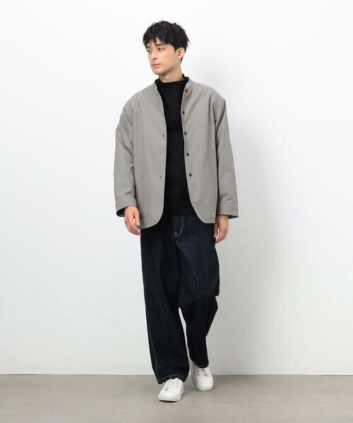 COMME CA ISM / コムサイズム その他アウター | 【SORONA】 バンドカラー カバーオール | 詳細1