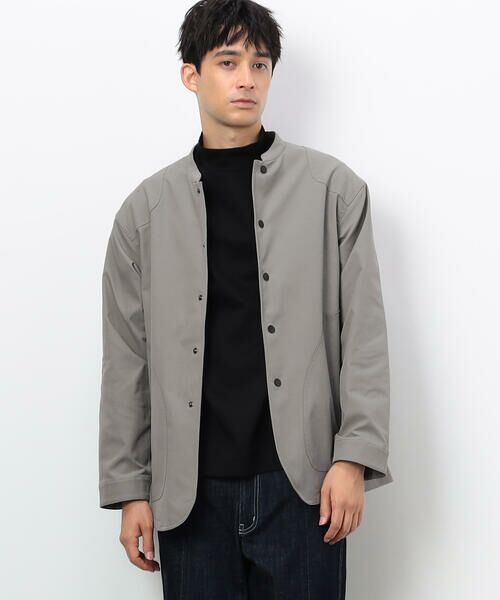 COMME CA ISM / コムサイズム その他アウター | 【SORONA】 バンドカラー カバーオール | 詳細4