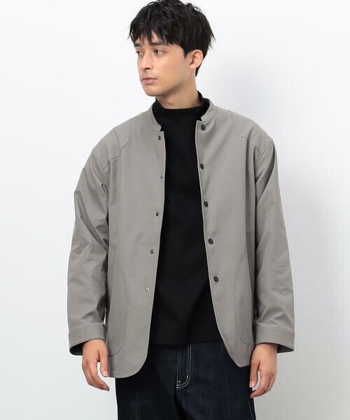 COMME CA ISM / コムサイズム その他アウター | 【SORONA】 バンドカラー カバーオール | 詳細5