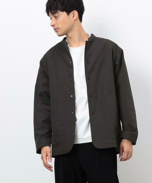 COMME CA ISM / コムサイズム その他アウター | 【SORONA】 バンドカラー カバーオール | 詳細11