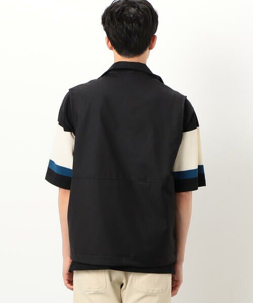 COMME CA ISM / コムサイズム ベスト | スタンドカラー ジップアップ ベスト | 詳細8