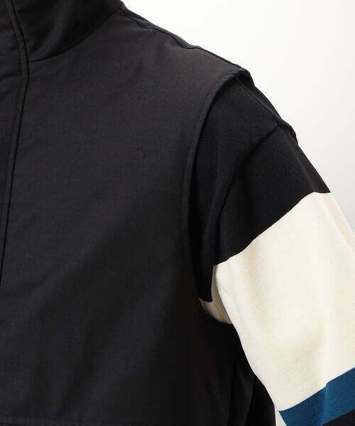 COMME CA ISM / コムサイズム ベスト | スタンドカラー ジップアップ ベスト | 詳細10