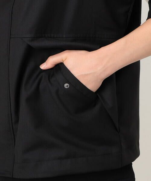 COMME CA ISM / コムサイズム ベスト | スタンドカラー ジップアップ ベスト | 詳細11
