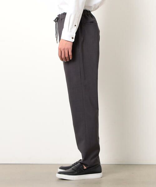 COMME CA ISM / コムサイズム スラックス・ドレスパンツ | 【セットアップ対応】ウールライク ストレッチ テーパードパンツ | 詳細5