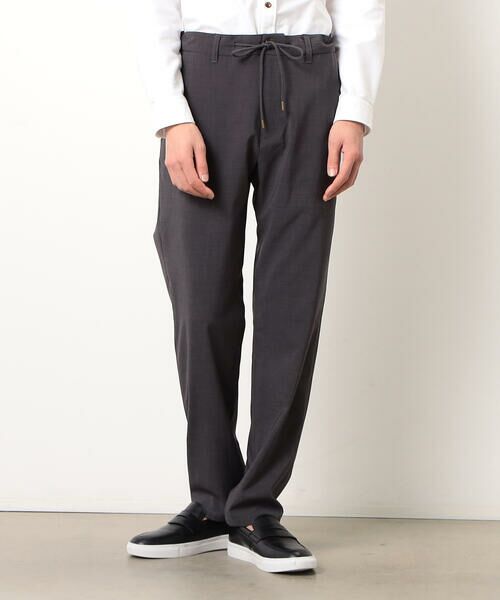 COMME CA ISM / コムサイズム スラックス・ドレスパンツ | 【セットアップ対応】ウールライク ストレッチ テーパードパンツ | 詳細3