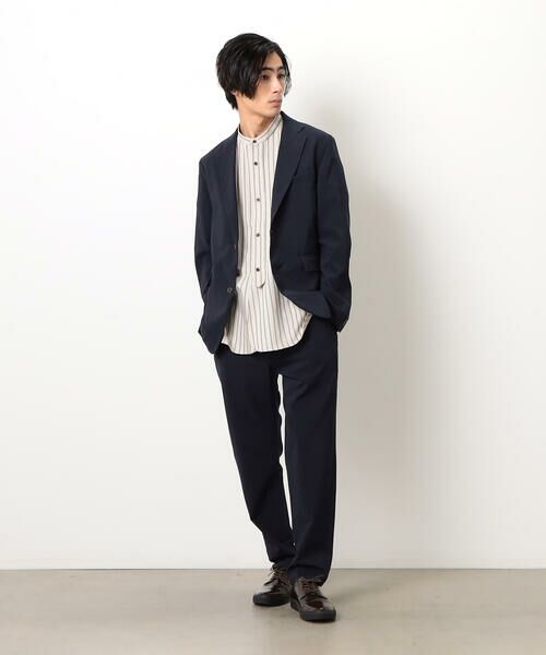 COMME CA ISM / コムサイズム スラックス・ドレスパンツ | 【セットアップ対応】ウールライク ストレッチ テーパードパンツ | 詳細13