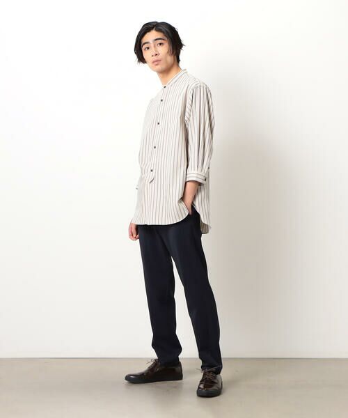 COMME CA ISM / コムサイズム スラックス・ドレスパンツ | 【セットアップ対応】ウールライク ストレッチ テーパードパンツ | 詳細15