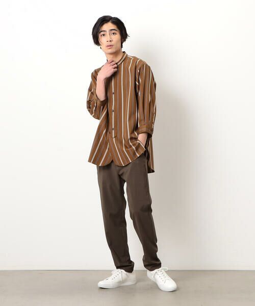 COMME CA ISM / コムサイズム スラックス・ドレスパンツ | 【セットアップ対応】ウールライク ストレッチ テーパードパンツ | 詳細18