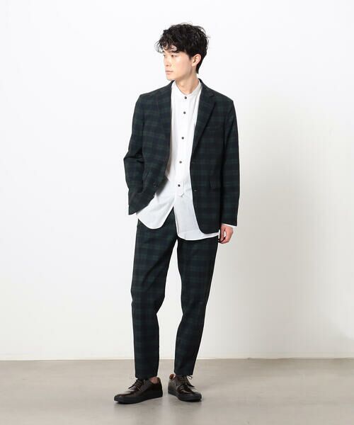 COMME CA ISM / コムサイズム スラックス・ドレスパンツ | 【セットアップ対応】シアサッカー テーパードパンツ | 詳細3