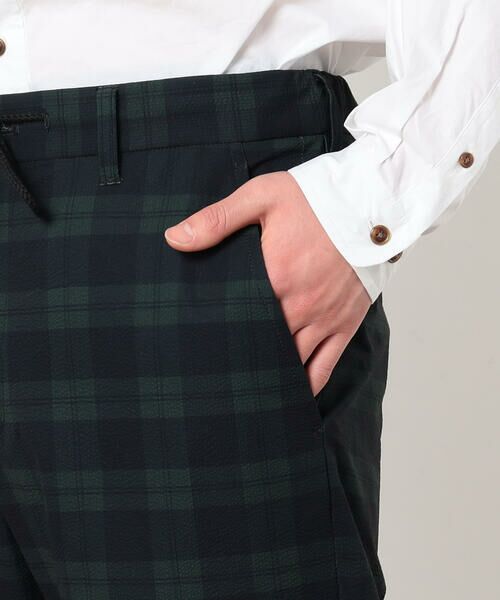 COMME CA ISM / コムサイズム スラックス・ドレスパンツ | 【セットアップ対応】シアサッカー テーパードパンツ | 詳細10