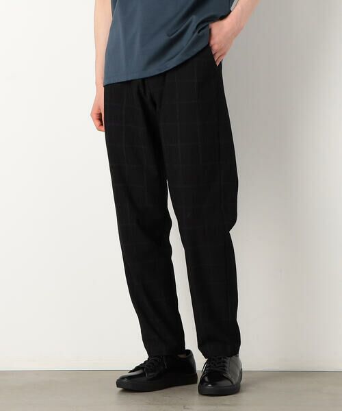 COMME CA ISM / コムサイズム その他パンツ | 【セットアップ対応】3Dエアートリコット イージーパンツ(ブラックウィンドペン)