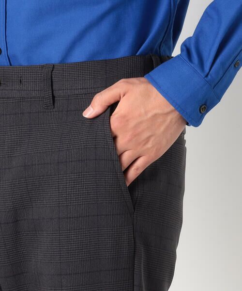 COMME CA ISM / コムサイズム その他パンツ | チェック イージーパンツ | 詳細10