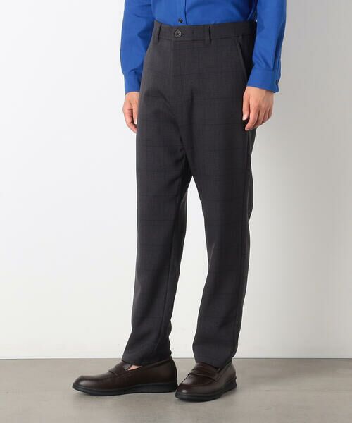 COMME CA ISM / コムサイズム その他パンツ | チェック イージーパンツ | 詳細2
