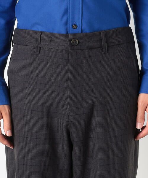 COMME CA ISM / コムサイズム その他パンツ | チェック イージーパンツ | 詳細6