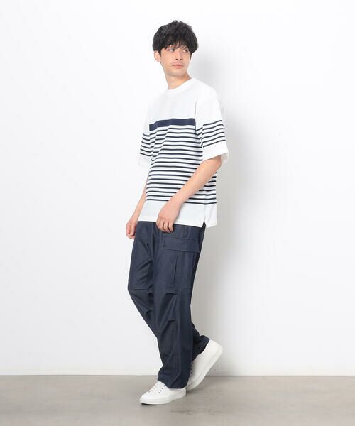 COMME CA ISM / コムサイズム カーゴパンツ | デニムライク カーゴパンツ | 詳細1