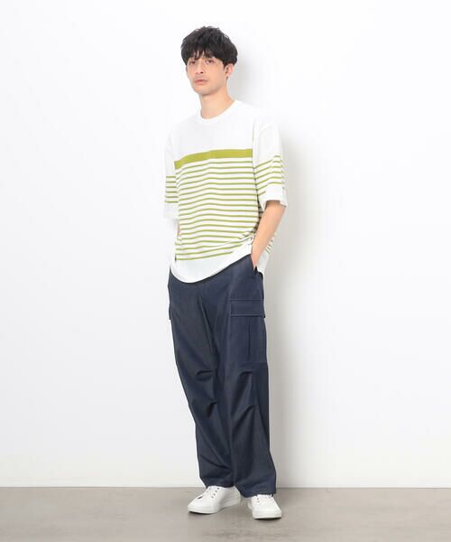 COMME CA ISM / コムサイズム カーゴパンツ | デニムライク カーゴパンツ | 詳細2