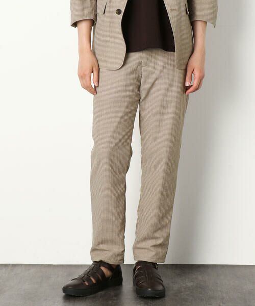 COMME CA ISM / コムサイズム スラックス・ドレスパンツ | 【セットアップ対応】 イージーパンツ(ベージュ)