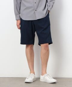 COMME CA ISM / コムサイズム ショート・ハーフ・半端丈パンツ | ウィンドペン柄 ワンタックハーフパンツ