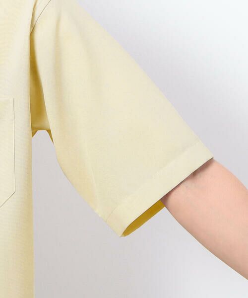 COMME CA ISM / コムサイズム シャツ・ブラウス | リネンライクストレッチ オープンカラーシャツ | 詳細11