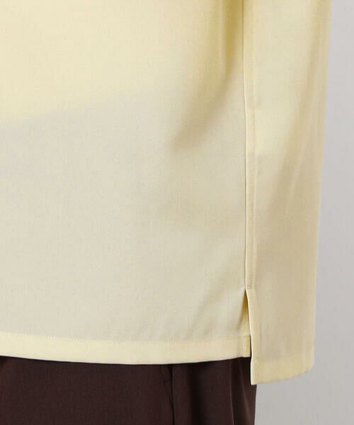 COMME CA ISM / コムサイズム シャツ・ブラウス | リネンライクストレッチ オープンカラーシャツ | 詳細12
