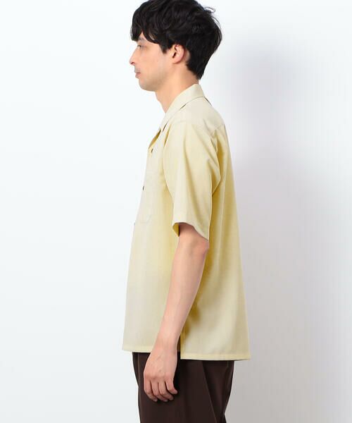 COMME CA ISM / コムサイズム シャツ・ブラウス | リネンライクストレッチ オープンカラーシャツ | 詳細7