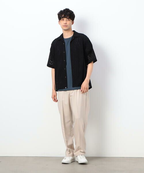 GARCONS ブラック透け感シャツ 楽天市場】SHINYAKOZUKA | GIANT SHIRT (BLACK) ボタンダウン
