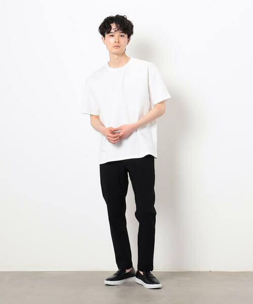 COMME CA ISM / コムサイズム Tシャツ | シルキーポンチ Ｔシャツ | 詳細1