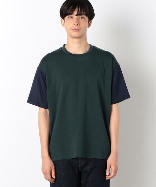 COMME CA ISM / コムサイズム Tシャツ | バイカラー Tシャツ | 詳細12