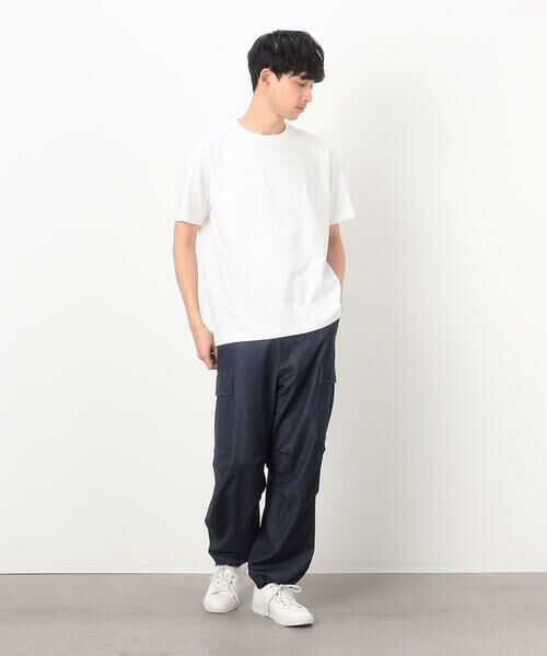 COMME CA ISM / コムサイズム Tシャツ | USAコットン 引き揃え天竺 Tシャツ | 詳細1