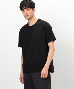 COMME CA ISM / コムサイズム Tシャツ | 梨地ジョーゼット ガムストレッチ Ｔシャツ