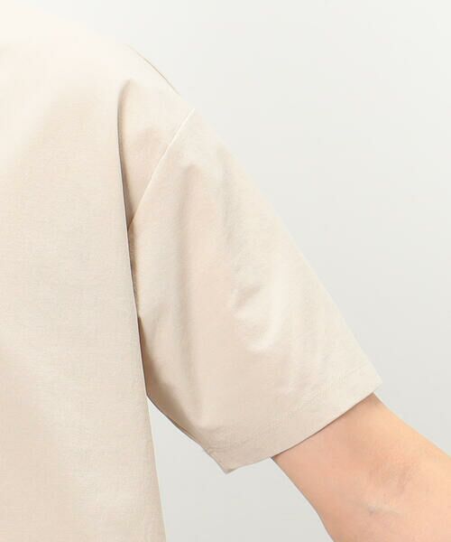 COMME CA ISM / コムサイズム Tシャツ | 梨地ジョーゼット ガムストレッチ Tシャツ | 詳細12