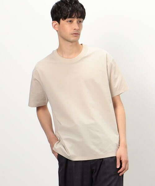COMME CA ISM / コムサイズム Tシャツ | 梨地ジョーゼット ガムストレッチ Tシャツ | 詳細5