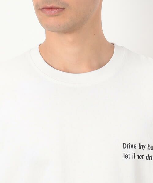 COMME CA ISM / コムサイズム Tシャツ | USAコットン引き揃え天竺 ロゴTシャツ | 詳細6