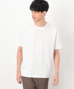 COMME CA ISM / コムサイズム Tシャツ | ＵＳＡコットン引き揃え天竺 バックプリントＴシャツ