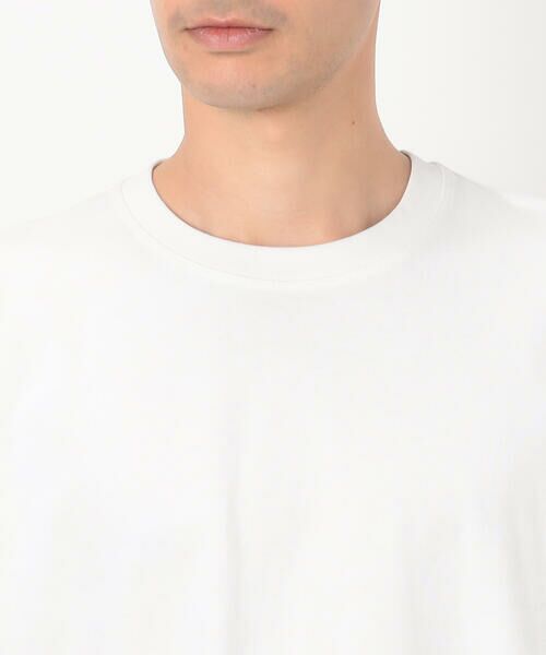 COMME CA ISM / コムサイズム Tシャツ | ＵＳＡコットン引き揃え天竺 バックプリントＴシャツ | 詳細8