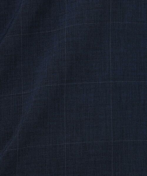 COMME CA ISM / コムサイズム パーカー | ウィンドペン柄 ５分袖 プルオーバーパーカ | 詳細3