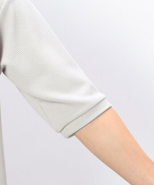 COMME CA ISM / コムサイズム カットソー | ハーフジップ プルオーバー | 詳細10