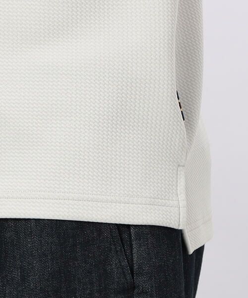 COMME CA ISM / コムサイズム カットソー | ハーフジップ プルオーバー | 詳細11