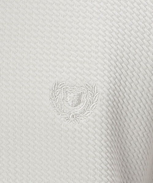 COMME CA ISM / コムサイズム カットソー | ハーフジップ プルオーバー | 詳細12