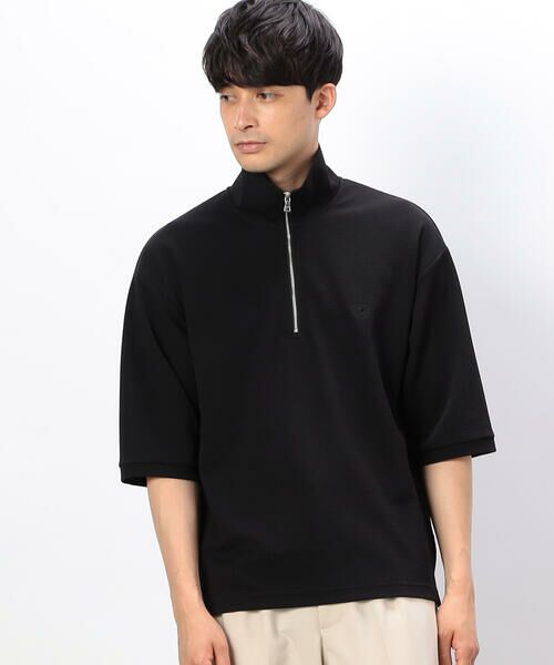 COMME CA ISM / コムサイズム カットソー | ハーフジップ プルオーバー | 詳細17