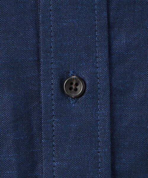 COMME CA ISM / コムサイズム シャツ・ブラウス | ハードマンズリネン スーピマコットン 7分袖 ボタンダウンシャツ | 詳細21