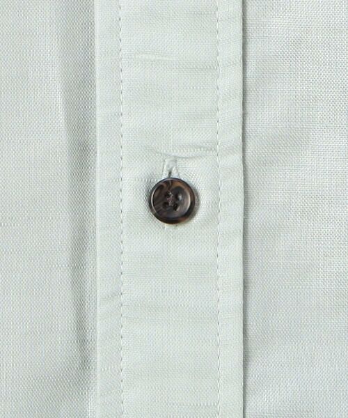 COMME CA ISM / コムサイズム シャツ・ブラウス | ハードマンズリネン スーピマコットン 7分袖 ボタンダウンシャツ | 詳細25