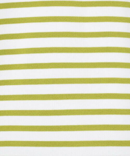 COMME CA ISM / コムサイズム Tシャツ | ウォッシャブル ボーダーニットTシャツ | 詳細13