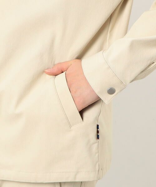 COMME CA ISM / コムサイズム テーラードジャケット | 【セットアップ対応】ガムストレッチ バンドカラー コーチジャケット | 詳細13