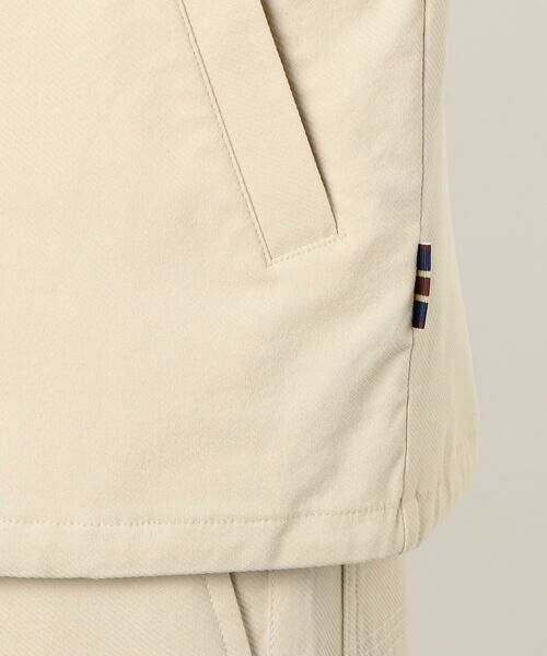 COMME CA ISM / コムサイズム テーラードジャケット | 【セットアップ対応】ガムストレッチ バンドカラー コーチジャケット | 詳細15