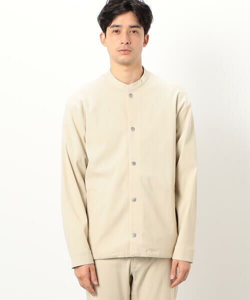 COMME CA ISM / コムサイズム テーラードジャケット | 【セットアップ対応】ガムストレッチ バンドカラー コーチジャケット | 詳細9