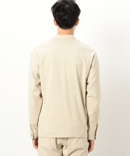 COMME CA ISM / コムサイズム テーラードジャケット | 【セットアップ対応】ガムストレッチ バンドカラー コーチジャケット | 詳細11