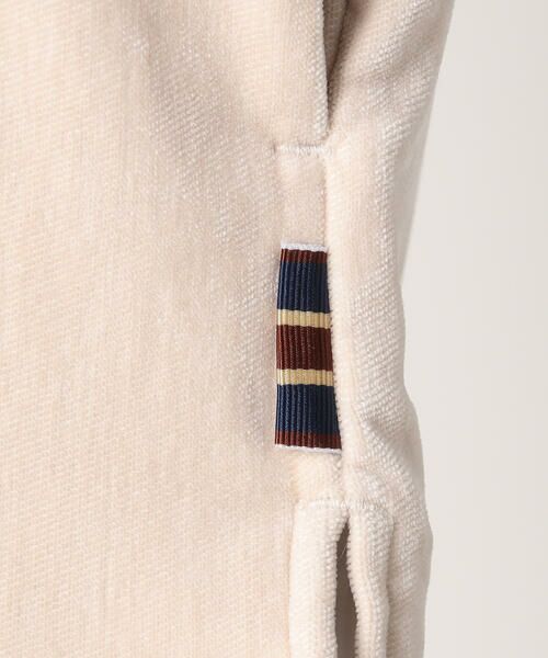 COMME CA ISM / コムサイズム パーカー | シェニールヤーン チェック切り替え プルパーカ | 詳細10