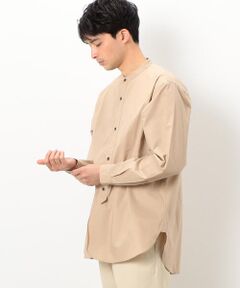 COMME CA ISM / コムサイズム シャツ・ブラウス | バンドカラーシャツ