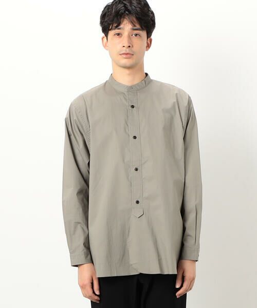 COMME CA ISM / コムサイズム シャツ・ブラウス | バンドカラーシャツ | 詳細8